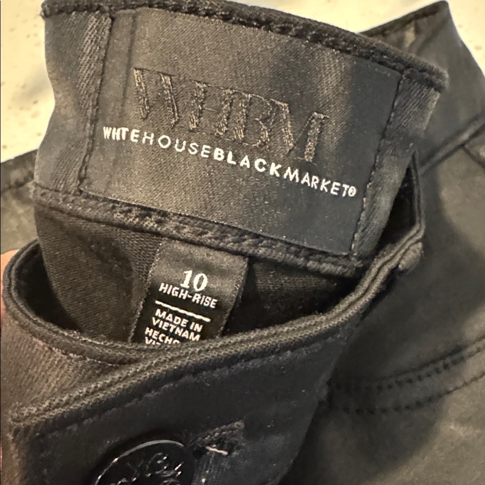 White House Black Market Skinny High Rise Sizes 8 and 10 - Picture 5 of 7